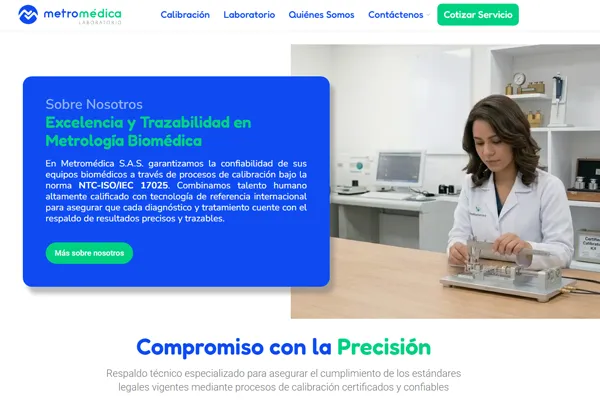 Metromédica - Sitio Web Corporativo