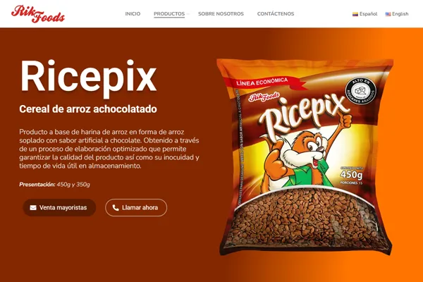 Rik Foods - Catálogo Digital